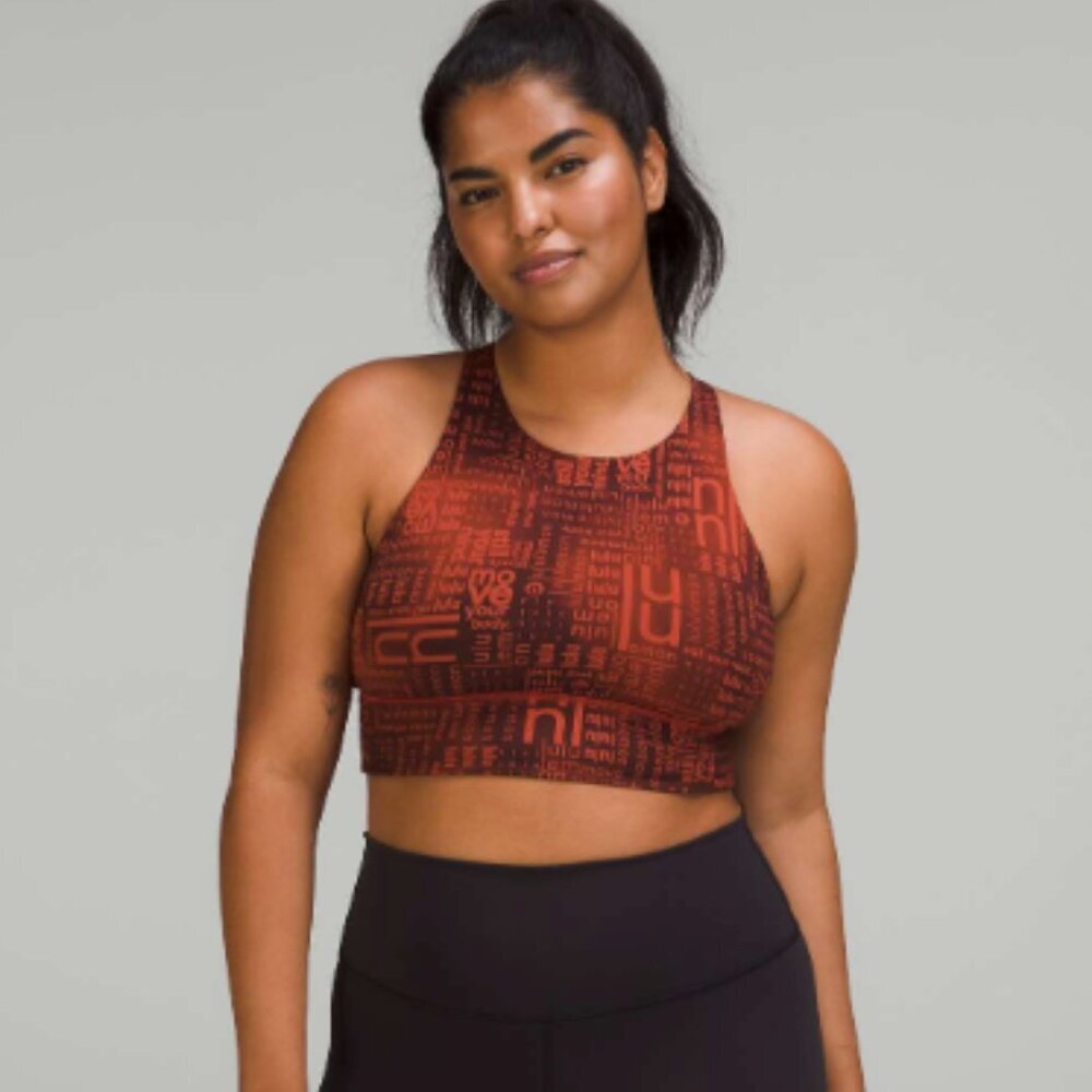 Lululemon Energy High-Neck Longline Bra *Medium Support B-D Cup Sizes